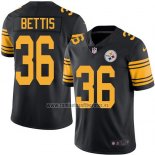Camiseta NFL Legend Pittsburgh Steelers Bettis Negro
