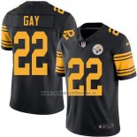 Camiseta NFL Legend Pittsburgh Steelers Gay Negro