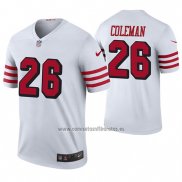 Camiseta NFL Legend San Francisco 49ers Tevin Coleman Blanco Color Rush