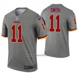 Camiseta NFL Legend Washington Commanders 11 Alex Smith Inverted Gris