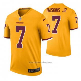 Camiseta NFL Legend Washington Commanders Dwayne Haskins Color Rush Amarillo