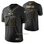 Camiseta NFL Limited Buffalo Bills Dion Dawkins Golden Edition Negro