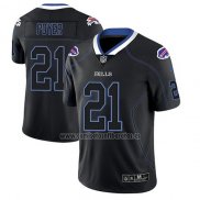 Camiseta NFL Limited Buffalo Bills Jordan Poyer Negro Color Rush 2018 Lights Out