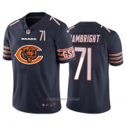 Camiseta NFL Limited Chicago Bears Hambright Big Logo Number Azul