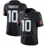 Camiseta NFL Limited Chicago Bears Trubisky Black Impact