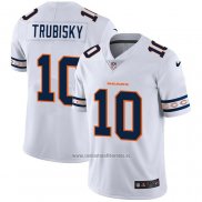 Camiseta NFL Limited Chicago Bears Trubisky Team Logo Fashion Blanco