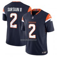 Camiseta NFL Limited Denver Broncos Patrick Surtain II Alterno Vapor F.U.S.E. Azul