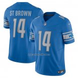 Camiseta NFL Limited Detroit Lions Ra St. Brown Vapor F.U.S.E. Azul