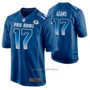 Camiseta NFL Limited Green Bay Packers Davante Adams 2019 Pro Bowl Azul
