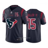 Camiseta NFL Limited Houston Texans Fuller V Big Logo Number Azul