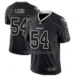 Camiseta NFL Limited Las Vegas Raiders Emmanuel Lamur Negro Color Rush 2018 Lights Out