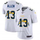 Camiseta NFL Limited Los Angeles Chargers Allen Logo Dual Overlap Blanco