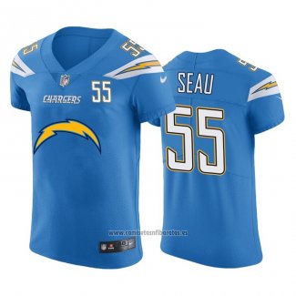 Camiseta NFL Limited Los Angeles Chargers Seau Big Logo Number Azul