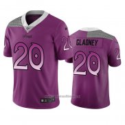 Camiseta NFL Limited Minnesota Vikings Jeff Gladney Ciudad Edition Violeta
