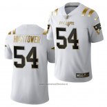 Camiseta NFL Limited New England Patriots Dont'a Hightower Golden Edition 2020 Blanco