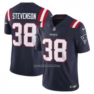 Camiseta NFL Limited New England Patriots Rhamondre Stevenson Vapor F.U.S.E. Azul