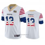 Camiseta NFL Limited New Orleans Saints Michael Thomas Independence Day Blanco