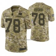 Camiseta NFL Limited New York Giants Jamon Brown 2018 Salute To Service Camuflaje