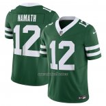 Camiseta NFL Limited New York Jets Joe Namath Vapor F.U.S.E. Legacy Verde