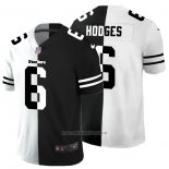 Camiseta NFL Limited Pittsburgh Steelers Hodges White Black Split