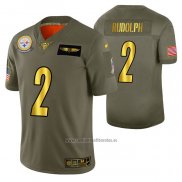 Camiseta NFL Limited Pittsburgh Steelers Mason Rudolph 2019 Salute To Service Verde