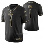Camiseta NFL Limited San Diego Chargers Ty Long Golden Edition Negro