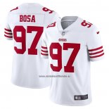 Camiseta NFL Limited San Francisco 49ers Nick Bosa Vapor Untouchable Blanco