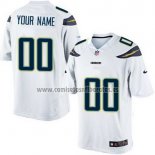Camiseta NFL Los Angeles Chargers Personalizada Blanco