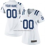 Camiseta NFL Mujer Indianapolis Colts Personalizada Blanco