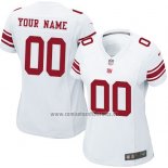 Camiseta NFL Mujer New York Giants Personalizada Blanco