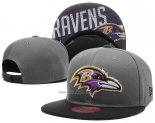 Gorra Baltimore Ravens Gris Negro