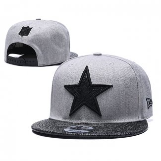 Gorra Dallas Cowboys 9FIFTY Snapback Gris Negro