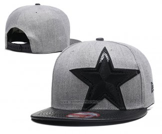 Gorra Dallas Cowboys Gris Negro
