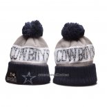 Gorro Beanie Dallas Cowboys Gris Azul