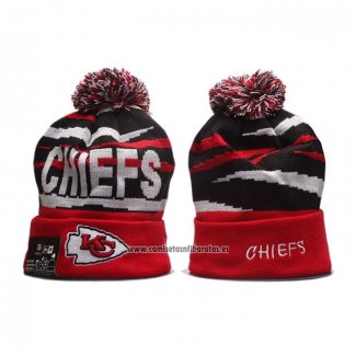 Gorro Beanie Kansas City Chiefs Rojo Blanco Marron