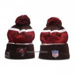 Gorro Beanie Tampa Bay Buccaneers New Era Marron Rojo