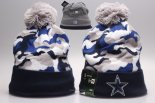 Gorro Dallas Cowboys Azul Blanco