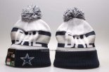 Gorro Dallas Cowboys Blanco Negro