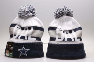 Gorro Dallas Cowboys Blanco Negro