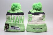 Gorro Seattle Seahawks Verde Blanco