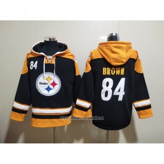 Sudaderas con Capucha Pittsburgh Steelers Antonio Brown Negro