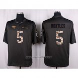 Camiseta NFL Anthracite Jacksonville Jaguars Bortles 2016 Salute To Service