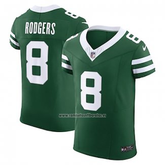 Camiseta NFL Elite New York Jets Aaron Rodgers Vapor F.U.S.E. Verde
