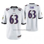 Camiseta NFL Game Baltimore Ravens Justin Evans Blanco