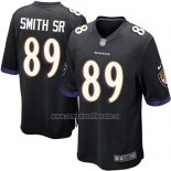 Camiseta NFL Game Baltimore Ravens Smith Sr Negro
