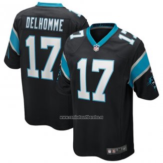 Camiseta NFL Game Carolina Panthers Jake Delhomme Retired Negro