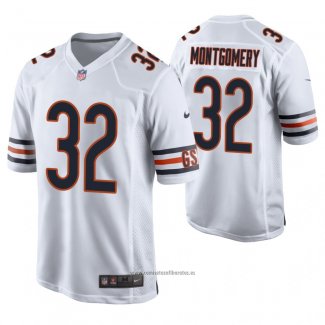 Camiseta NFL Game Chicago Bears David Montgomery Blanco