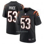 Camiseta NFL Game Cincinnati Bengals Billy Price Negro