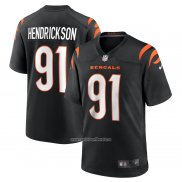 Camiseta NFL Game Cincinnati Bengals Trey Hendrickson Negro