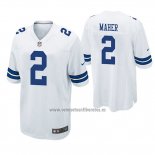 Camiseta NFL Game Dallas Cowboys Brett Maher Blanco